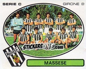 Sticker Massese - Calciatori 1977-1978 n. 570 - Panini