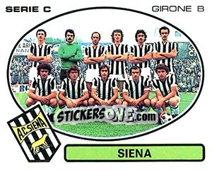 Sticker Siena - Calciatori 1977-1978 - Panini