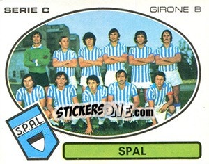 Sticker Spal - Calciatori 1977-1978 - Panini