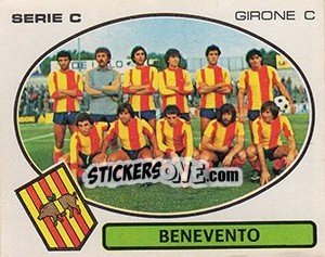 Sticker Benevento - Calciatori 1977-1978 n. 582 - Panini