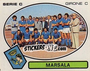 Sticker Marsala - Calciatori 1977-1978 n. 588 - Panini
