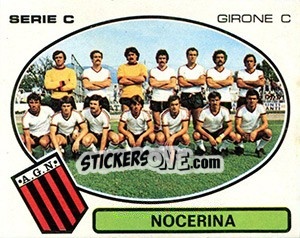Sticker Nocerina - Calciatori 1977-1978 - Panini