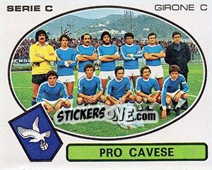 Sticker Pro Cavese - Calciatori 1977-1978 - Panini
