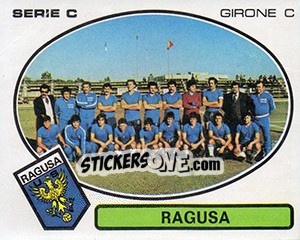 Sticker Ragusa - Calciatori 1977-1978 - Panini