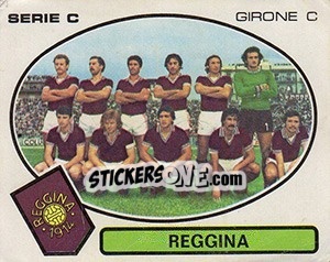 Sticker Reggina - Calciatori 1977-1978 - Panini