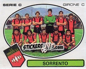 Sticker Sorrento - Calciatori 1977-1978 n. 598 - Panini