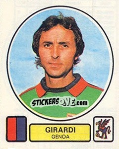 Figurina Girardi - Calciatori 1977-1978 n. 89 - Panini