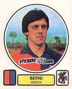 Cromo Berni - Calciatori 1977-1978 n. 94 - Panini