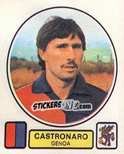 Sticker Castronaro - Calciatori 1977-1978 - Panini