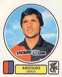 Sticker Arcoleo - Calciatori 1977-1978 - Panini