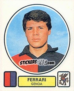 Figurina Ferrari - Calciatori 1977-1978 - Panini