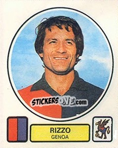 Sticker Rizzo - Calciatori 1977-1978 n. 104 - Panini