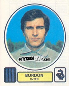 Sticker Bordon - Calciatori 1977-1978 n. 107 - Panini