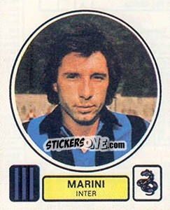 Sticker Marini - Calciatori 1977-1978 - Panini