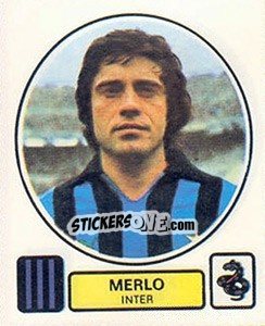 Figurina Merlo - Calciatori 1977-1978 - Panini