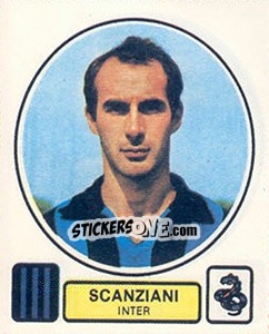 Sticker Scanziani - Calciatori 1977-1978 - Panini