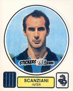 Sticker Scanziani - Calciatori 1977-1978 n. 116 - Panini