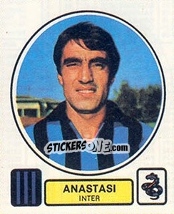 Figurina Anastasi - Calciatori 1977-1978 - Panini