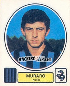 Figurina Muraro - Calciatori 1977-1978 - Panini