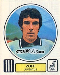 Sticker Zoff - Calciatori 1977-1978 n. 125 - Panini