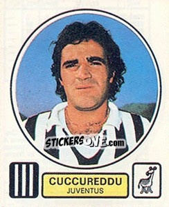 Sticker Cuccureddu - Calciatori 1977-1978 n. 127 - Panini