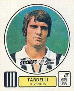 Sticker Tardelli - Calciatori 1977-1978 - Panini