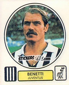 Figurina Benetti - Calciatori 1977-1978 - Panini