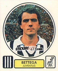 Sticker Bettega - Calciatori 1977-1978 n. 136 - Panini