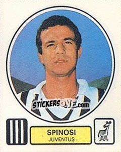 Cromo Spinosi - Calciatori 1977-1978 n. 138 - Panini