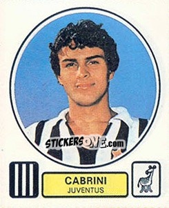 Sticker Cabrini - Calciatori 1977-1978 n. 139 - Panini