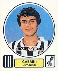 Cromo Cabrini - Calciatori 1977-1978 - Panini