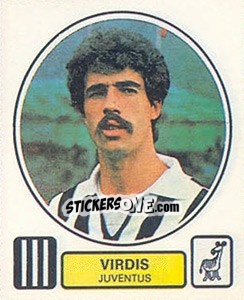 Sticker Virdis - Calciatori 1977-1978 - Panini