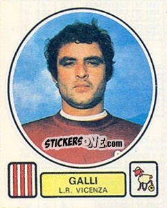 Figurina Galli - Calciatori 1977-1978 - Panini