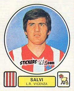 Figurina Salvioni - Calciatori 1977-1978 - Panini