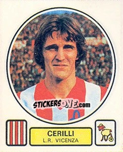 Figurina Cerilli - Calciatori 1977-1978 - Panini
