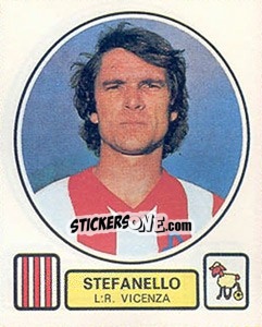 Figurina Stefanello - Calciatori 1977-1978 - Panini