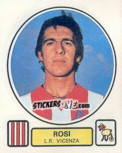 Cromo Rosi - Calciatori 1977-1978 n. 158 - Panini