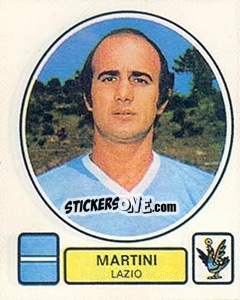 Sticker Martini - Calciatori 1977-1978 - Panini
