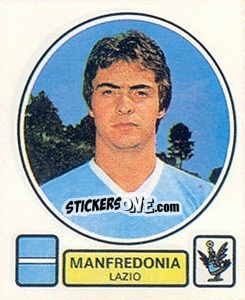 Figurina Manfredonia - Calciatori 1977-1978 n. 166 - Panini
