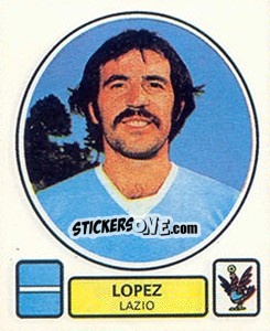 Figurina Lopez - Calciatori 1977-1978 - Panini