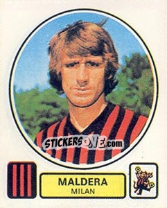 Sticker Maldera - Calciatori 1977-1978 n. 182 - Panini