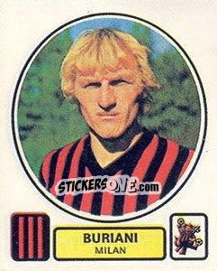 Figurina Buriani - Calciatori 1977-1978 - Panini