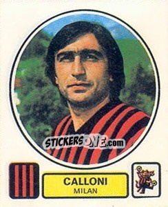 Sticker Calloni - Calciatori 1977-1978 n. 190 - Panini