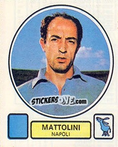 Figurina Mattolini - Calciatori 1977-1978 - Panini