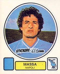 Sticker Massa - Calciatori 1977-1978 n. 206 - Panini