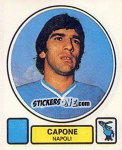 Sticker Capone - Calciatori 1977-1978 - Panini
