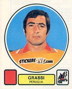 Sticker Grassi - Calciatori 1977-1978 - Panini