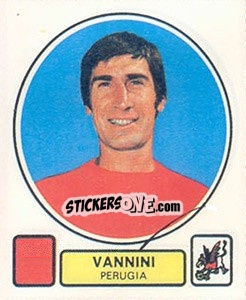 Sticker Vannini - Calciatori 1977-1978 - Panini
