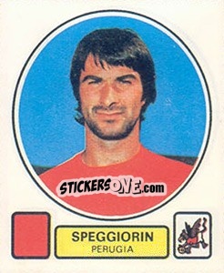 Sticker Speggiorin - Calciatori 1977-1978 - Panini
