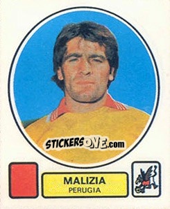 Sticker Malizia - Calciatori 1977-1978 - Panini